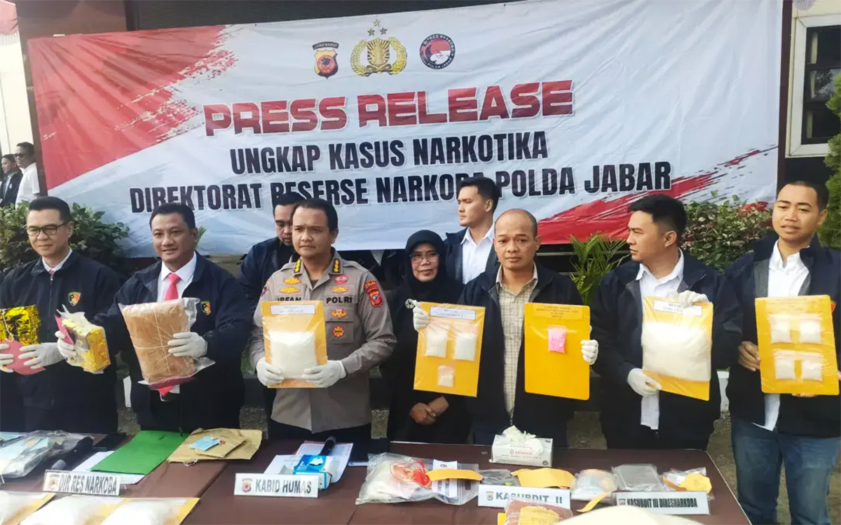 Polisi Bongkar Jaringan Narkoba Internasional Golden Triangle, Pemasok Sabu dan Ekstasi ke Indonesia