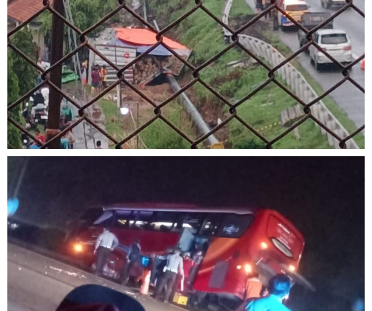 2 Kecelakaan di Tol Palikanci Cirebon Hari Ini, Truk dan Bus Tergelincir