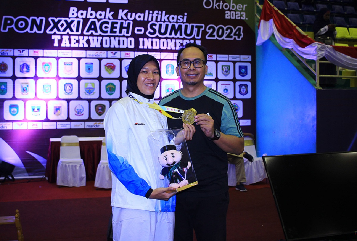 Tidak Hanya PON, Atlet Taekwondo Kota Cirebon Febriyanti Berpeluang Bela Indonesia di Kejuaraan Internasional