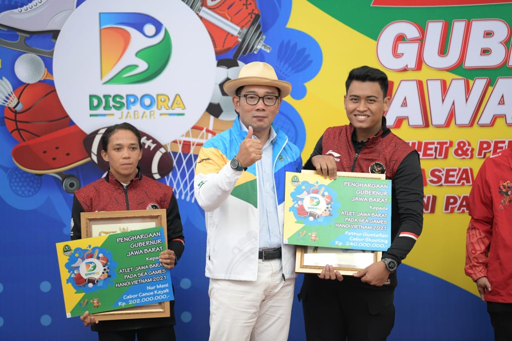 Ridwan Kamil Beri Kadeudeuh Atlet SEA Games dan Para Games