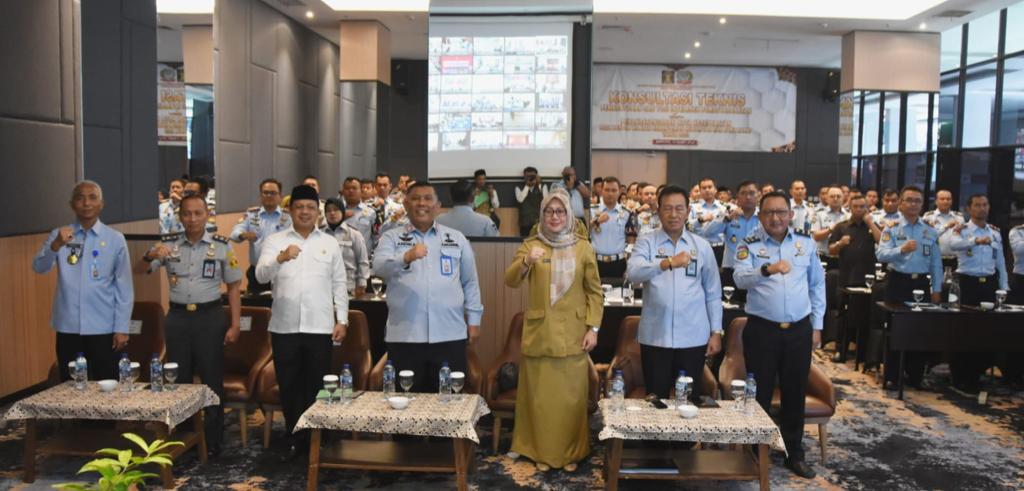 Rupbasan Cirebon Ikuti Konsultasi Teknis Pembentukan dan Tusi Intelijen Pemasyarakatan