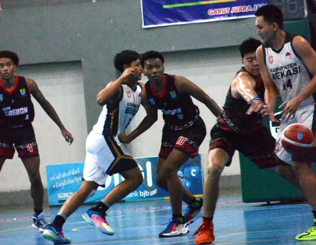 Hasil Pertandingan Basket Putra Porprov Jabar 2022, Kota Cirebon Gilas Bekasi dan Lolos ke Semifinal
