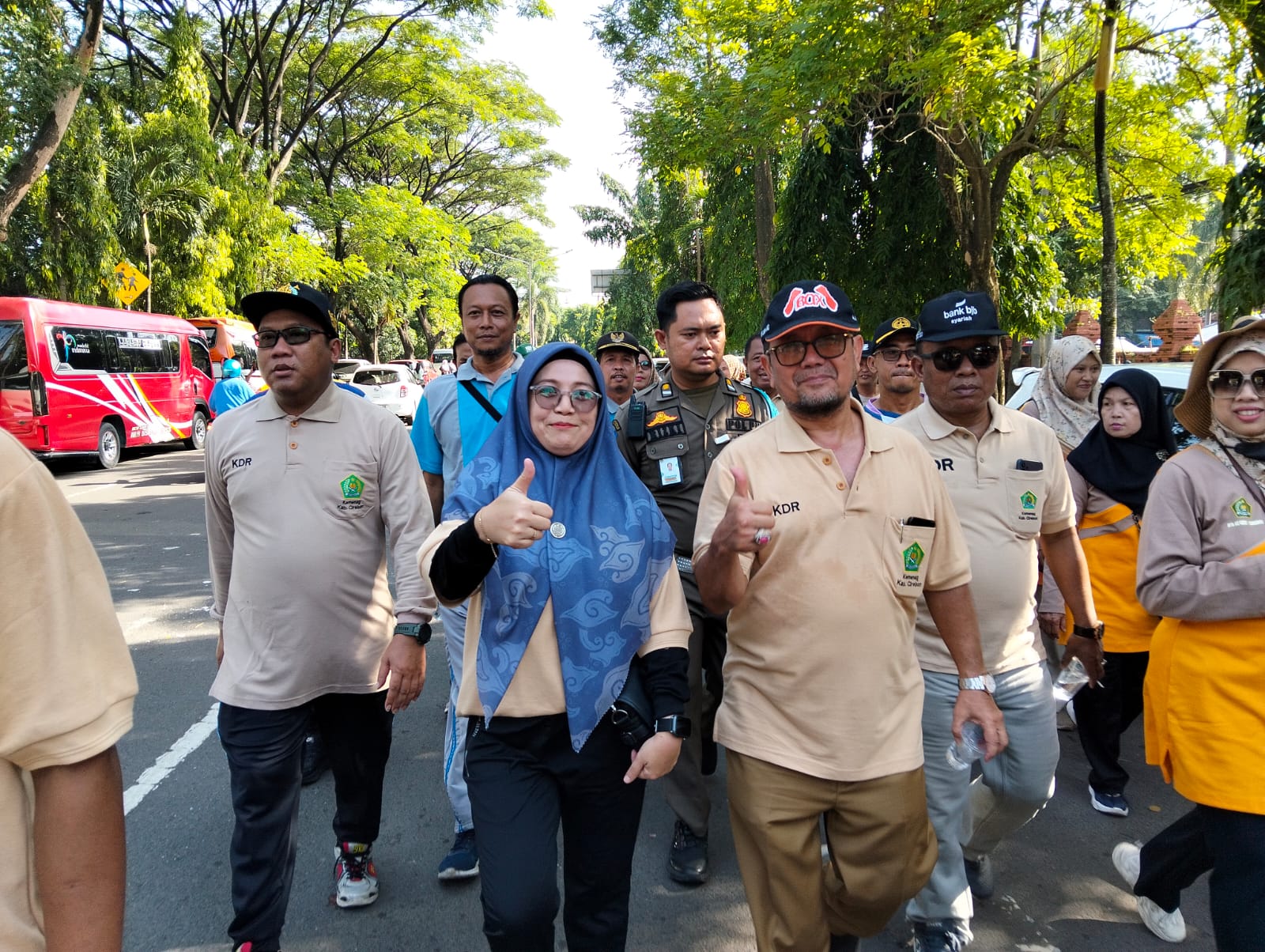 HAB ke-80 Dimeriahkan Jalan Sehat Harmoni, Slamet: Momentum Merajut Kebersamaan