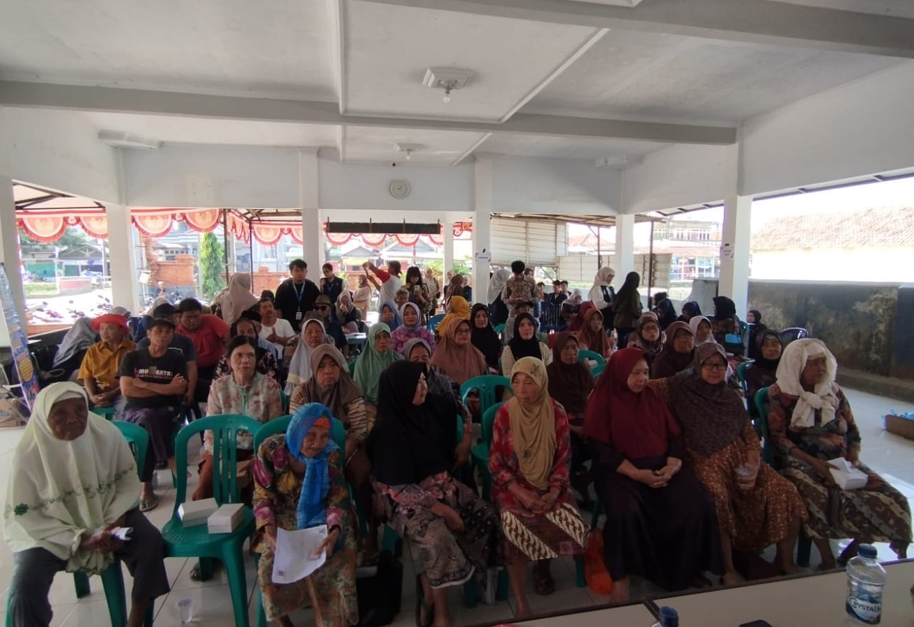 Semarak HUT RI, Puskesmas Sliyeg Gelar Cek Kesehatan Gratis