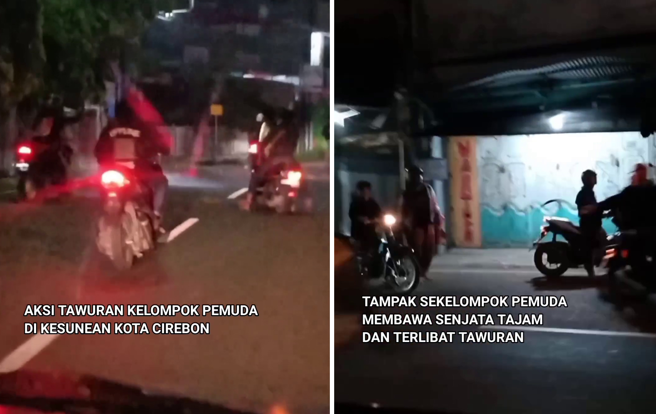 Cirebon Oh Cirebon, Kembali Sekelompok Pemuda Diduga Tawuran di Kesunean
