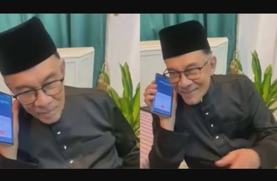 Waduh! Nomor Telepon Jokowi Ketahuan, Tak Sengaja Terlihat saat Kontak Anwar Ibrahim