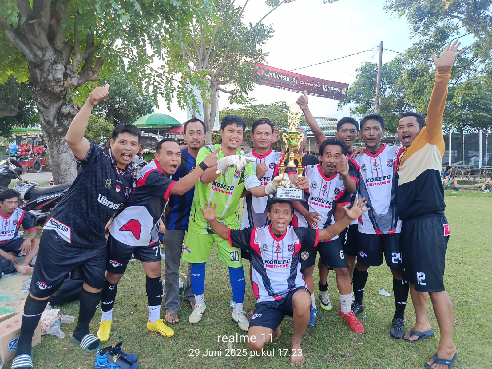Sapu Bersih Kemenangan, Kobe FC Jawara Fourfeo U-40