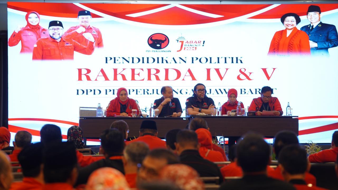 Hasil Rakerda PDIP Jabar, Mandatkan Ono Surono Jadi Cagub 2024