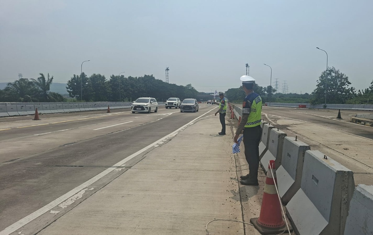 Update One Way Tol Cipali, Sterilisasi Jalur Arah Jakarta Sudah Dilakukan