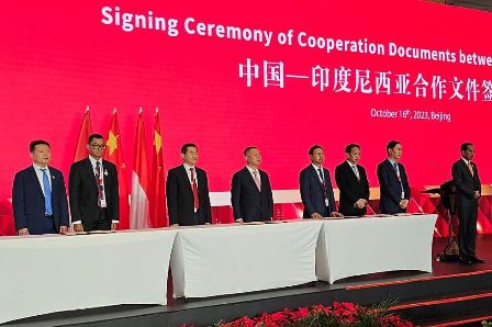 Wujudkan Misi Investasi, Presiden Jokowi Saksikan Kesepakatan Kerja Sama PLN dengan 9 Perusahaan di ICBF China