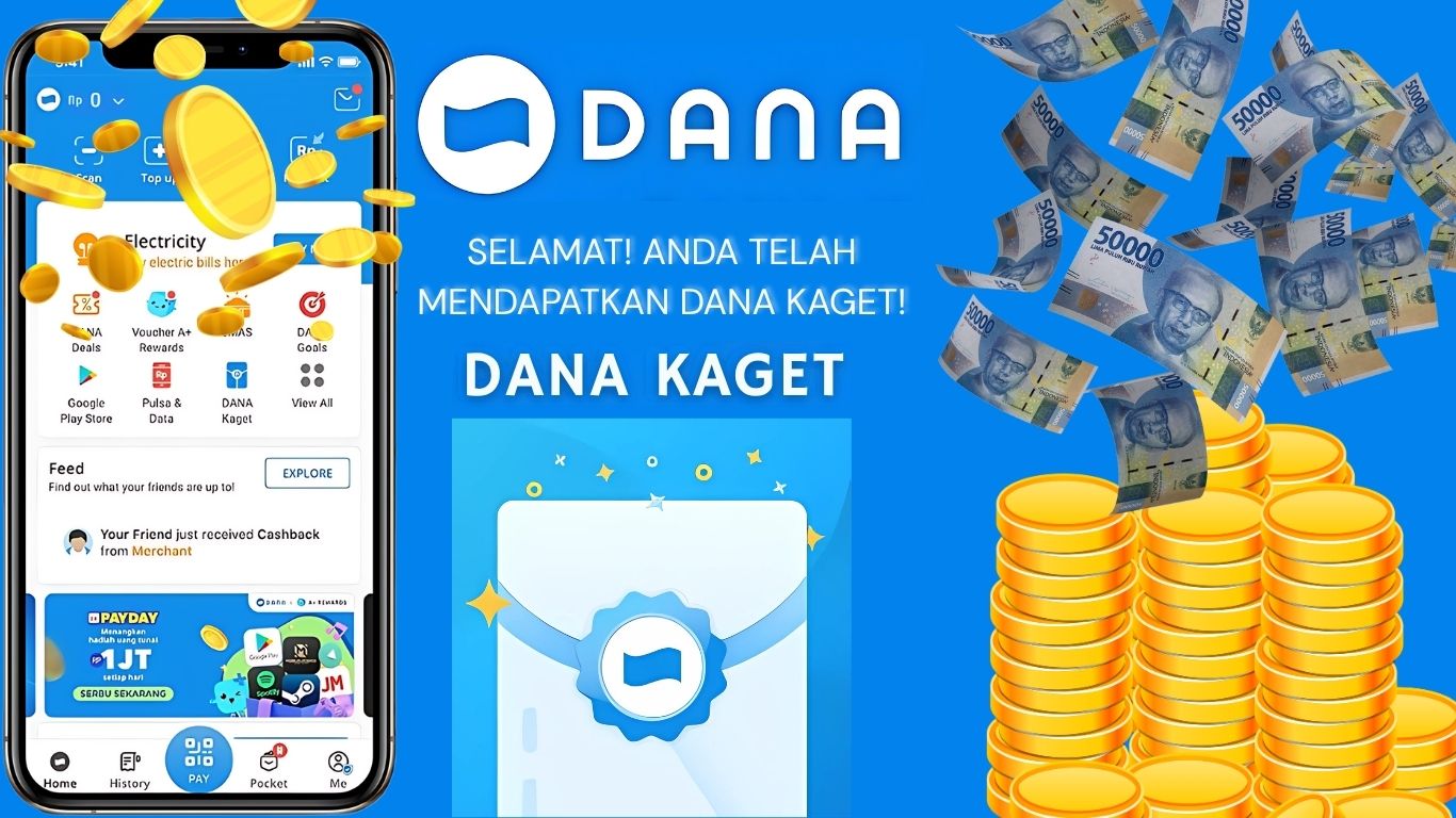 Mau Dapat Saldo Dana Gratis? Cek Link Dana Kaget Dan Cara Mendapatkannya!