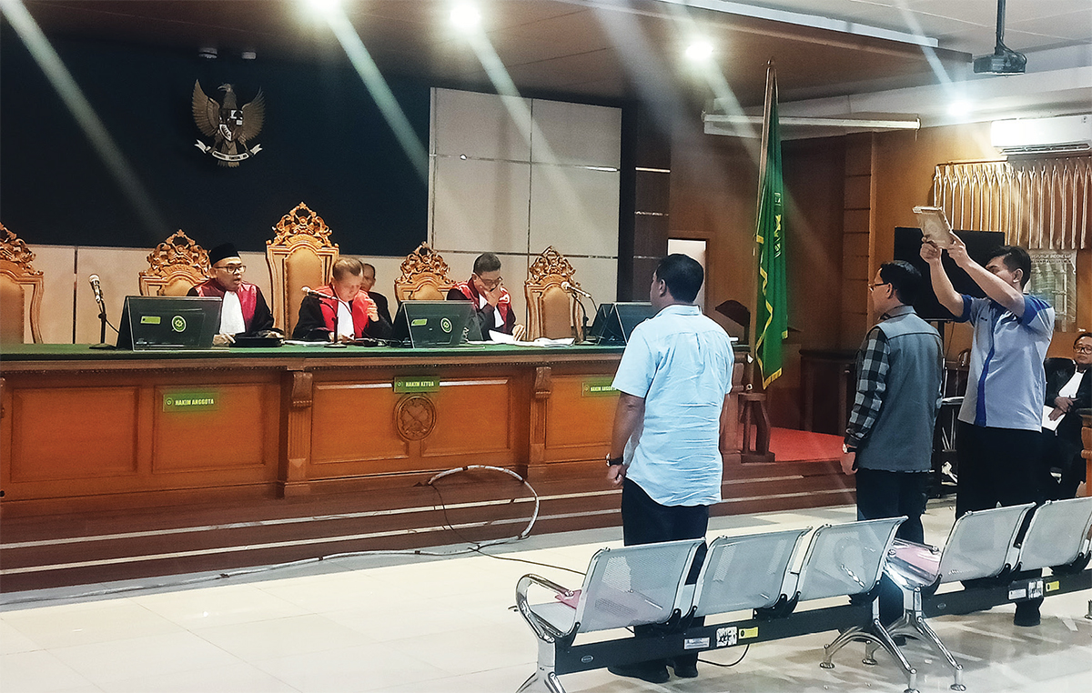 Eman Bupati Majalengka Terpilih Bersaksi di Sidang Kasus Korupsi Pasar Cigasong