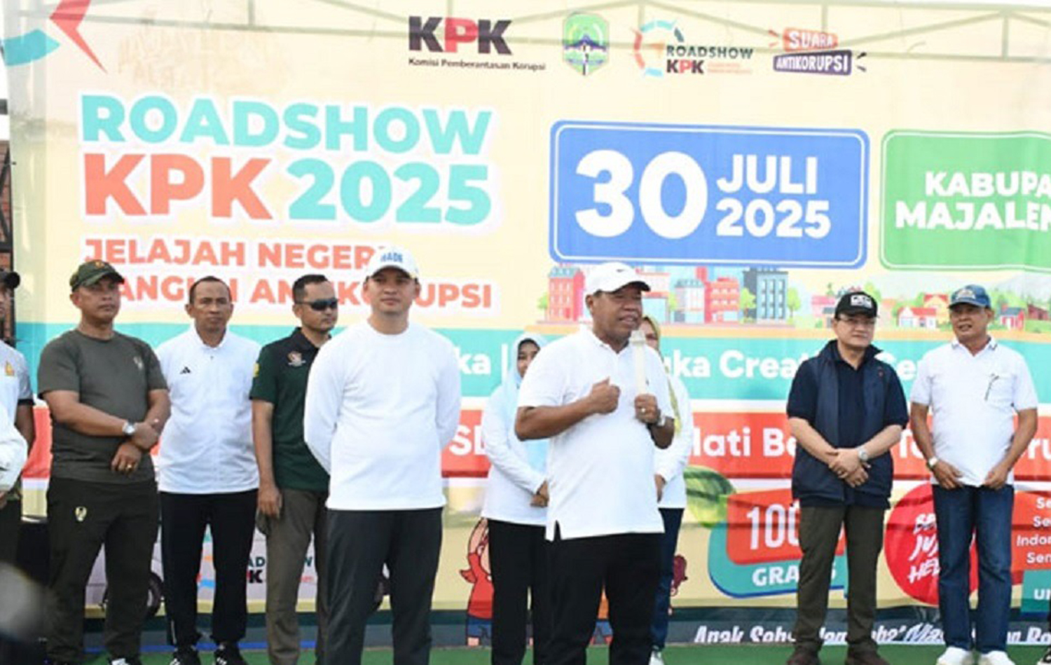 Roadshow KPK di Majalengka Jadi Sorotan Nasional