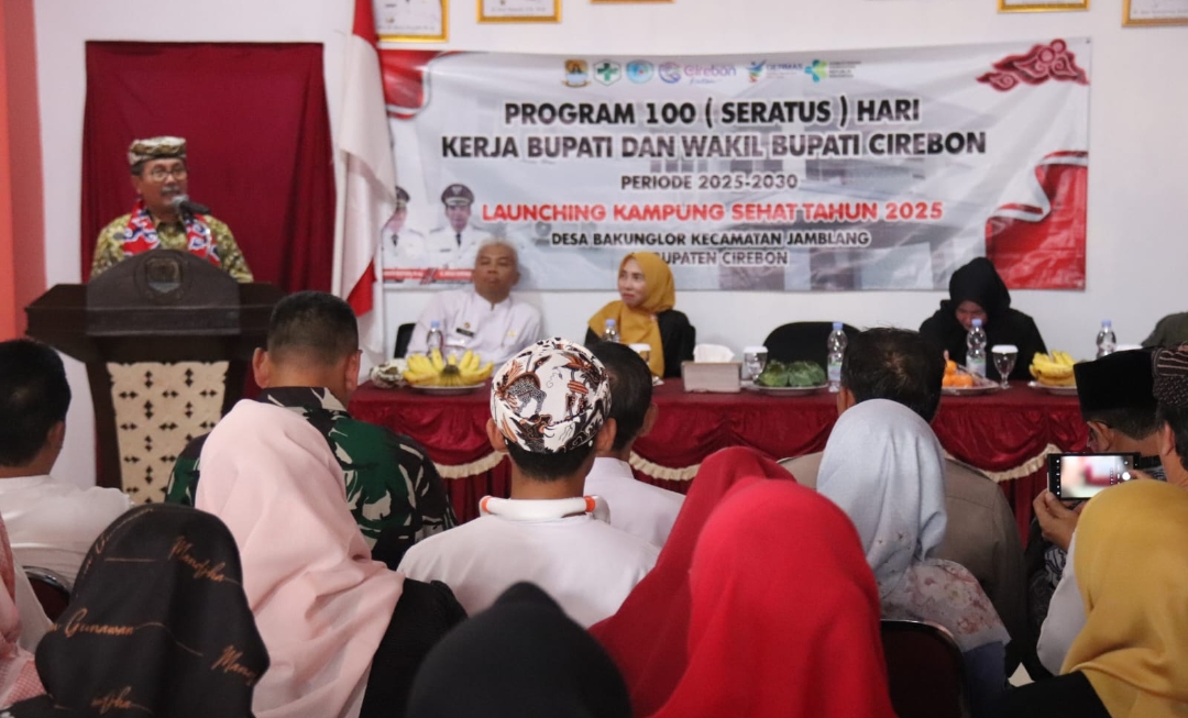 Bakung Lor Jadi Percotohan di Kabupaten Cirebon Sebagai Desa Sehat