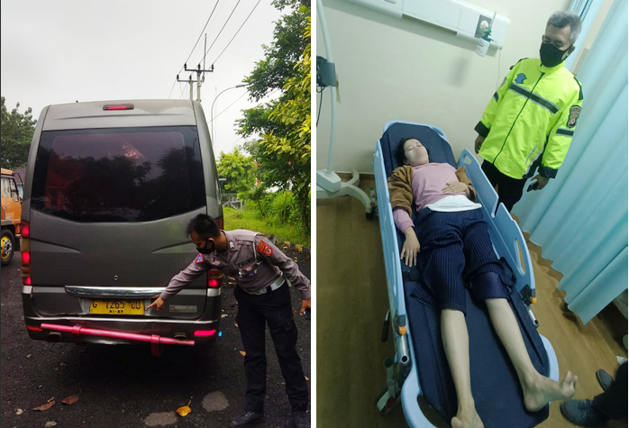 Kecelakaan di Cirebon Hari Ini, Tol Pejagan Arah Jawa, Elf vs Truk Tangki Air