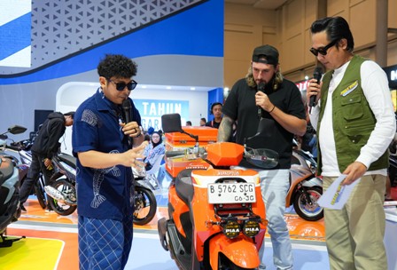 Dari Gear Ultima Hingga Mio M3, Inspirasi Modifikasi Yamaha Hadir di Knalpodcast Modiftalk IMOS 2025