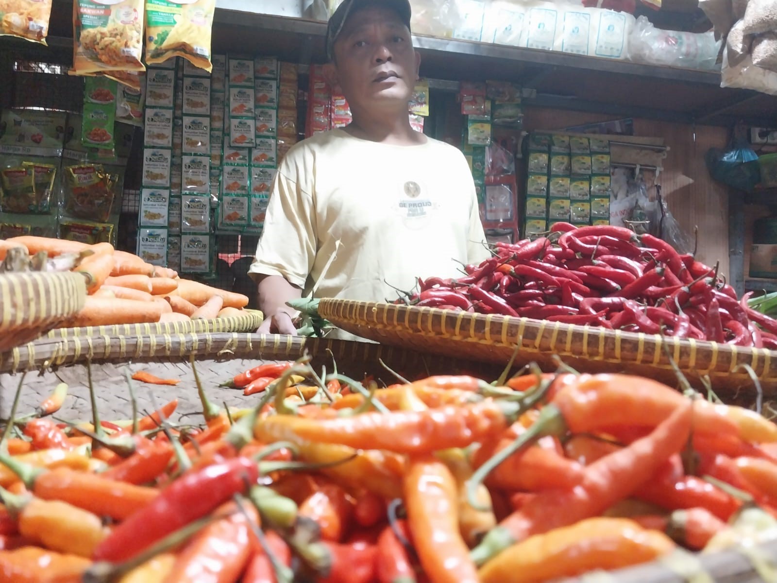 Duh! Harga Cabai Rawit Meroket, Pedagang Jual Rp120 Ribu/kg 