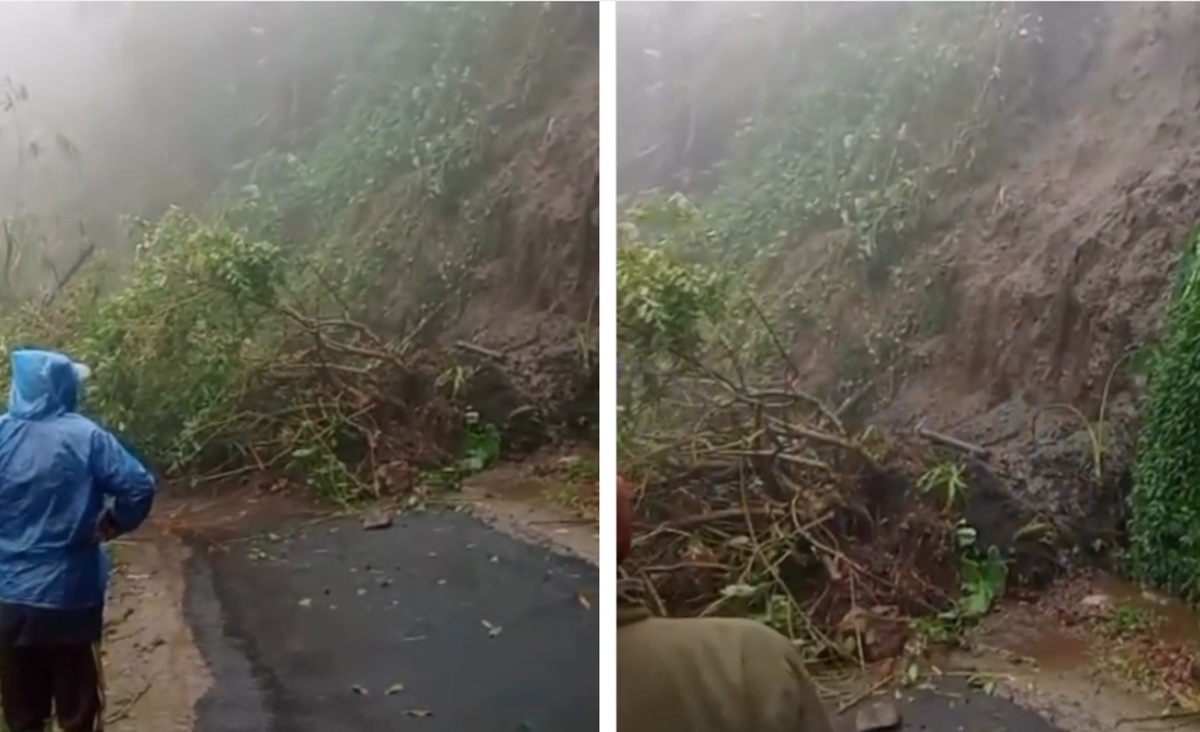 Video Longsor di Argapura Majalengka Viral, Jalan Cilongkrang Sempat Lumpuh Total