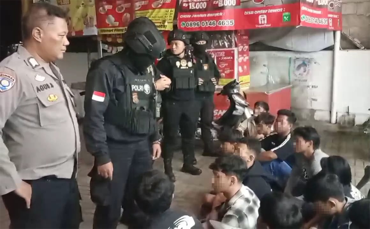 Balap Lari Liar Dibubarkan Polisi Cirebon, Dilakukan Malam Hari di Jalan Raya