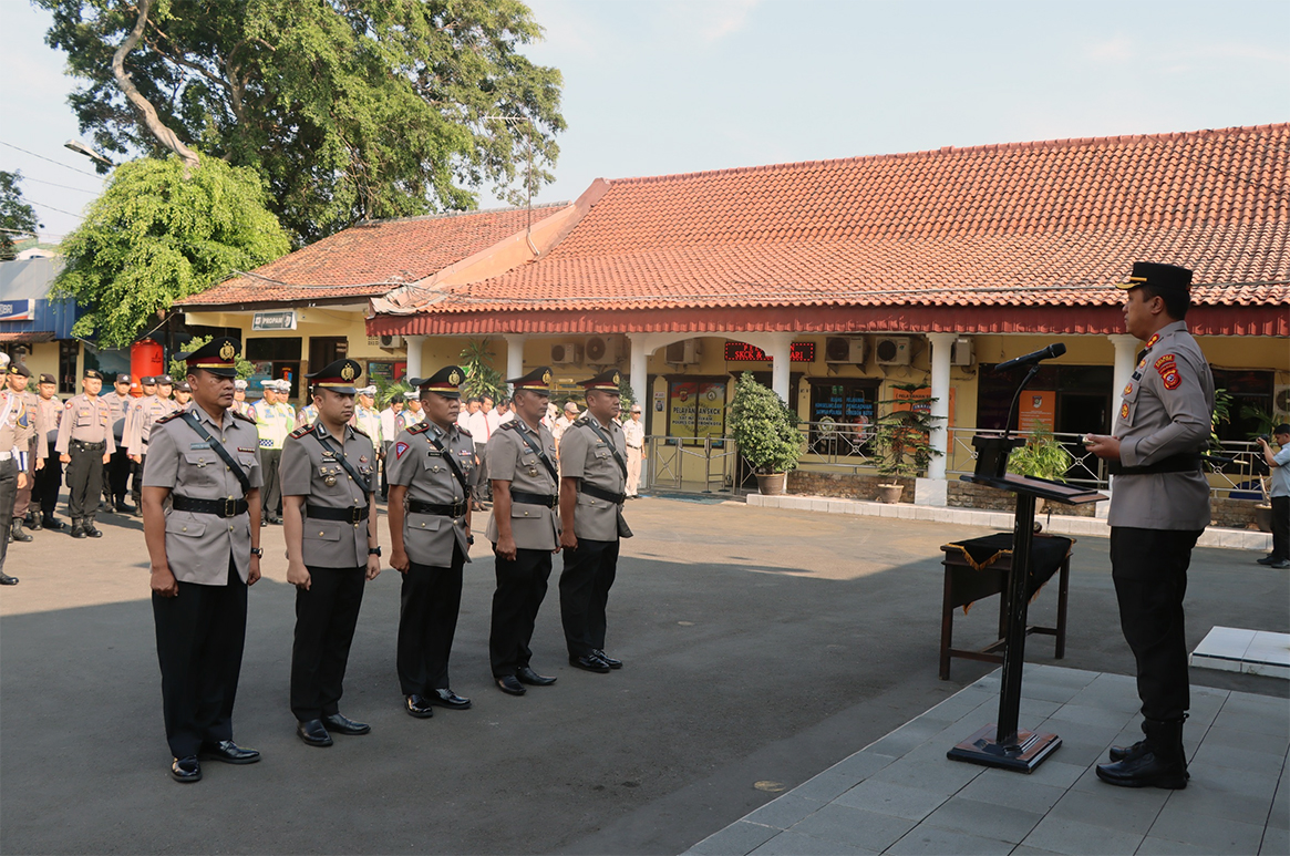 Perwira Baru Jajaran Polres Cirebon Kota Dilantik, Ada yang Bertugas di Kedawung 