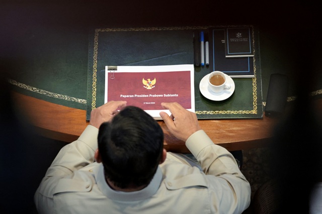 Prabowo Sebut Penyiraman Aktivis KontraS Terorisme, Minta Dalang Diusut