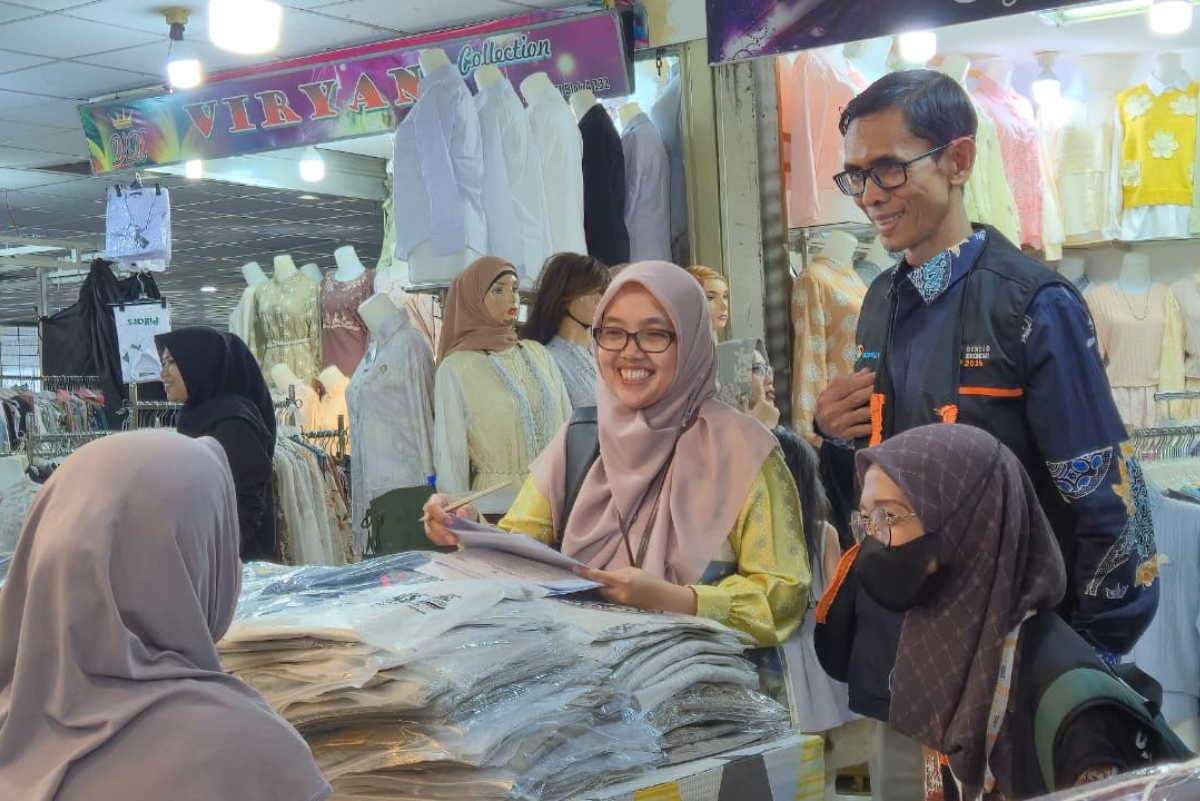 BPS Sensus Tenant PGC Cirebon, Omzet Pedagang Turun tapi Masih Bertahan