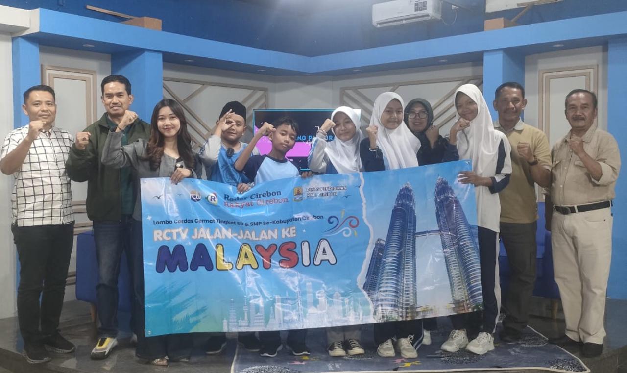 SDN 2 Kemantren dan SMPN 1 Plered ke Malaysia, Juara LCC RCTV se-Kabupaten Cirebon