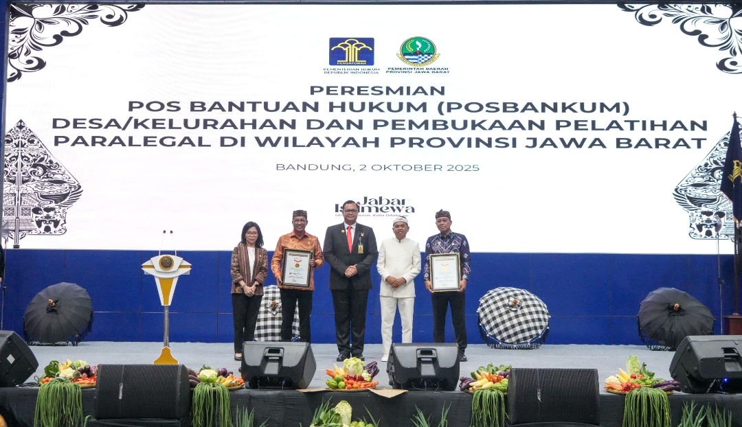 Terbanyak di Indonesia, Jabar Punya 5.957 Posbankum Desa dan Kelurahan