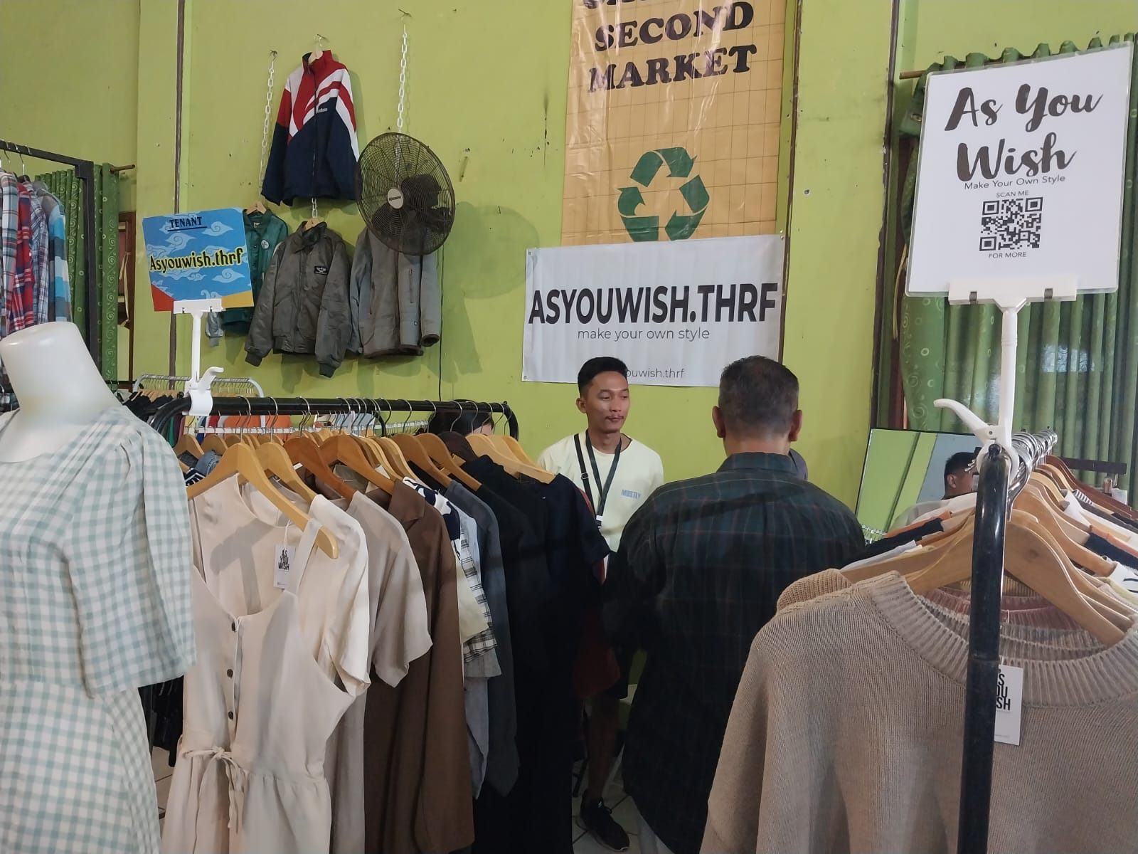 All You Can Thrifting Digelar Kembali Cirebon Second Market