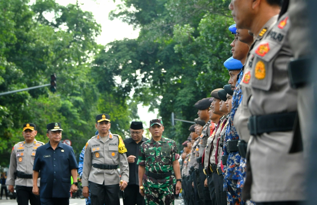 Gelar Pasukan Operasi Lilin Lodaya 2024, Pengamanan Nataru Libatkan 141.605 Personel Gabungan