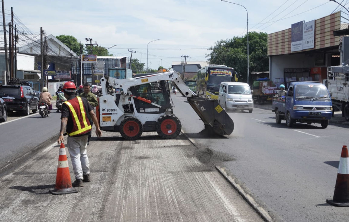 H-10 Idul Fitri, Jalur Pantura Bebas Lubang, Perbaikan Dikebut Jelang Arus Mudik