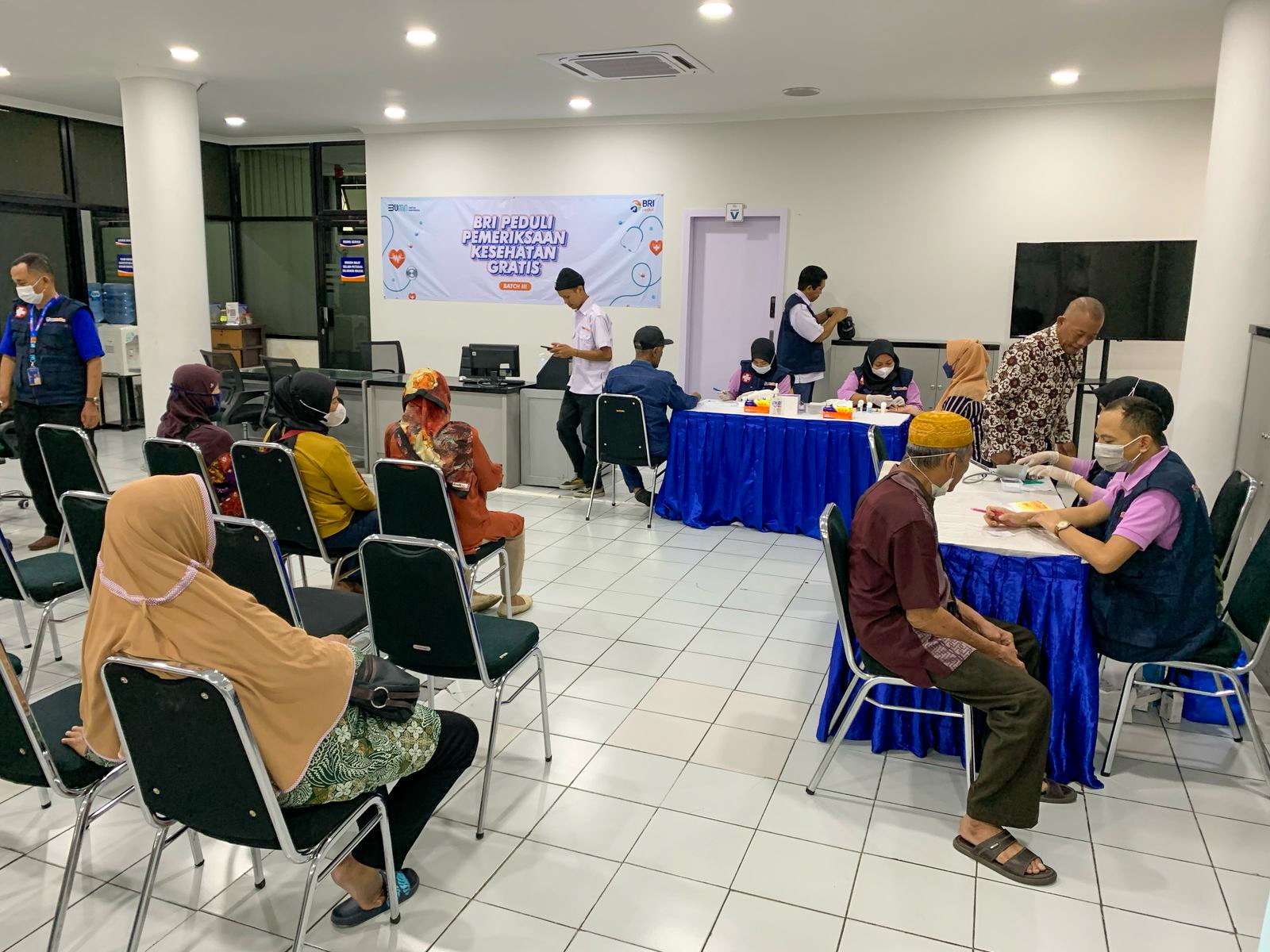 Tingkatkan Kualitas Hidup Masyarakat,BRI Peduli Sediakan Pemeriksaan Kesehatan Gratis di 52 Titik di Indonesia