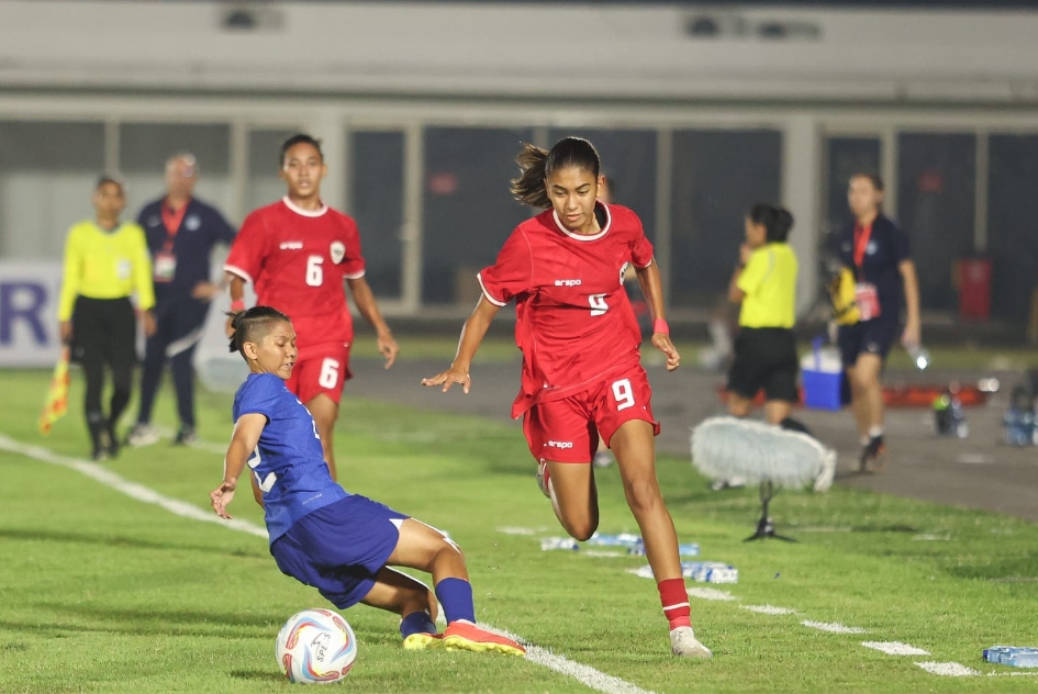 Timnas Indonesia Wanita Lumat Singapura 5-1, Claudia Scheunemann Cetak 2 Gol