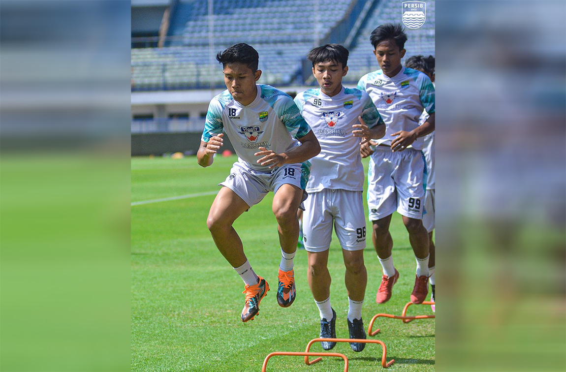 3 Pemain Muda Wajah Baru di Sesi Latihan Persib, Adzikry Dapat Kesempatan Kedua 