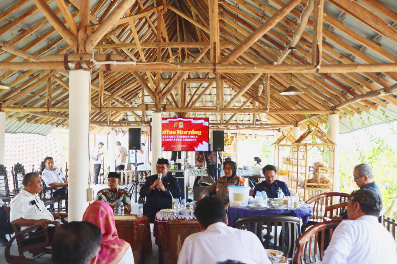 Polresta Cirebon Gelar Coffee Morning Bersama Forkopimda, Nih Tujuannya