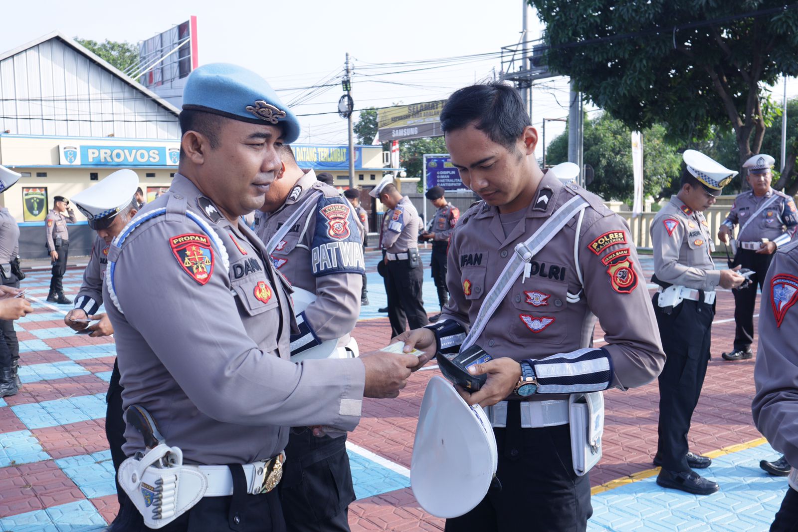 Tertibkan Kedisiplinan Anggota Polisi, Propam Polres Majalengka Lakukan Gaktiblin 