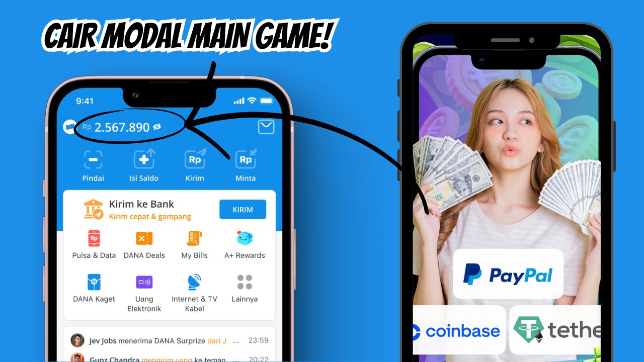 Mau Dana Kaget Hari Ini? Klaim Lewat 3 Aplikasi Penghasil Uang Ini dan Klaim Saldo Dana Gratis Tiap Hari!