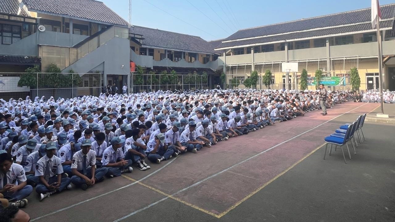 Bawaslu Majalengka Edukasi Pelajar SMKN 1 Panyingkiran soal Pengawasan Pemilu Sejak Dini