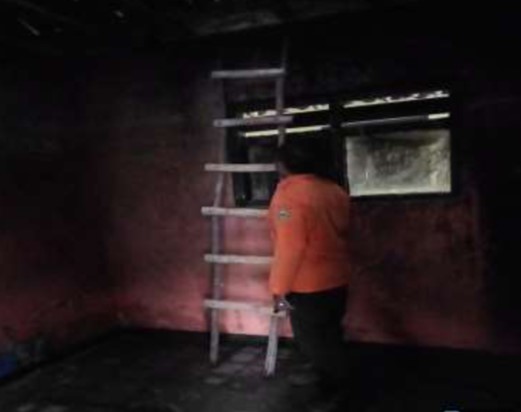  Rumah Terbakar di Desa Ciawi Lor, Gegara Anak Diduga Alami Gangguan Mental Bakar Kasur di Kamarnya