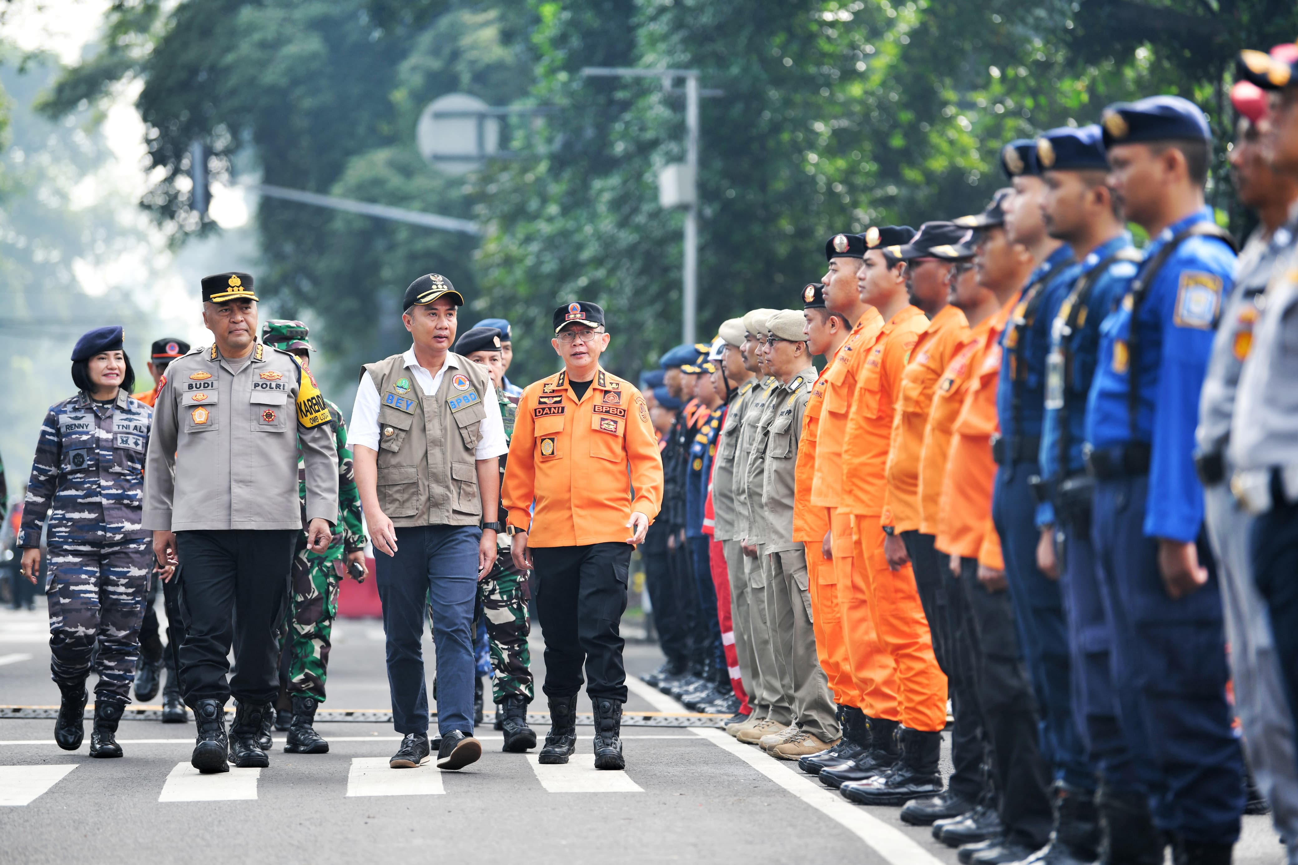 Bey Machmudin Pimpin Apel Siaga Bencana pada Pemilu,  Siap Terjunkan 1.800 Personel BPBD di Kecamatan 