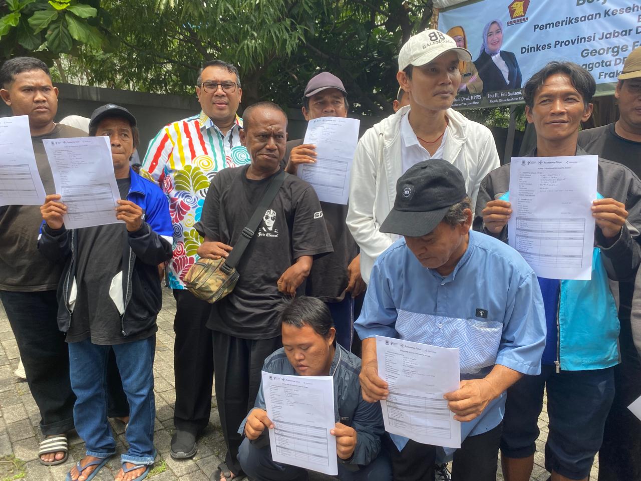 George Edwin Sugiharto Gelar Pemeriksaan Kesehatan Gratis, Sosialisasikan Program Presiden Prabowo