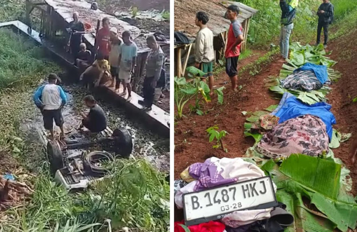 Pengantin Baru dan Ibu Mertua Kecelakaan, Teredam 30 Menit di Dalam Air Kolam