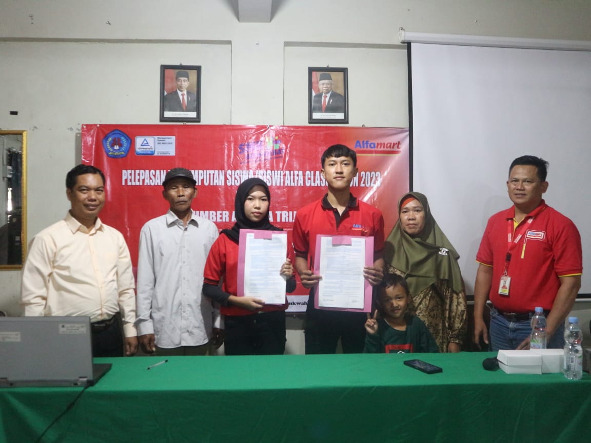 KEREN NIH, Belum Terima Ijazah Siswa SMK Wahidin Sudah Dapat Kerja...