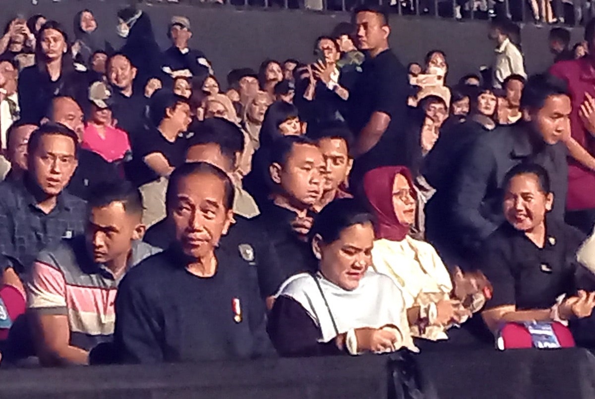 Jokowi - Iriana Nonton Konser NOAH di Ancol, Dibuka dengan Lagu Topeng