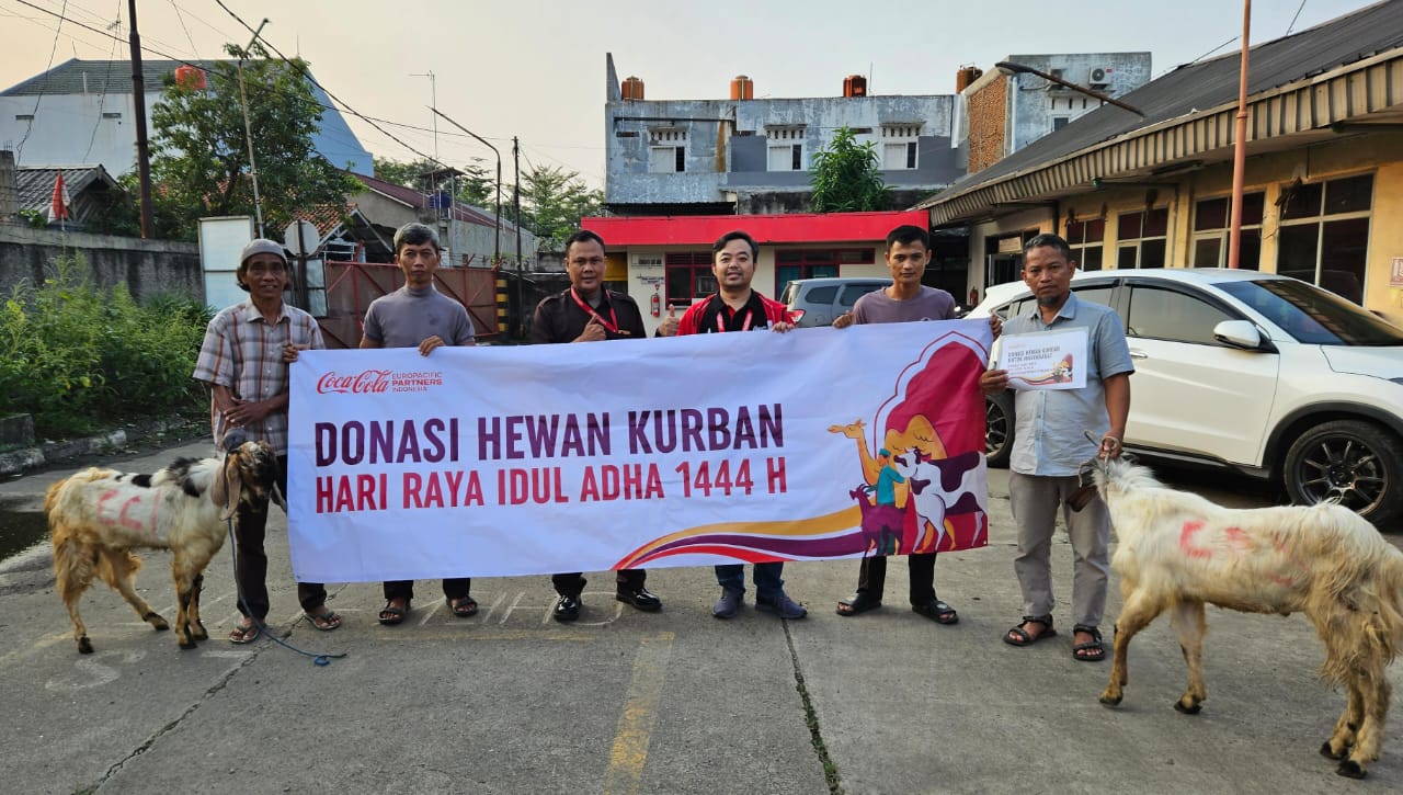 Idul Adha 1444 Hijriah, Coca-Cola Europacific Partners Indonesia,  Donasi Hewan Kurban ke Masyarakat Sekitar 
