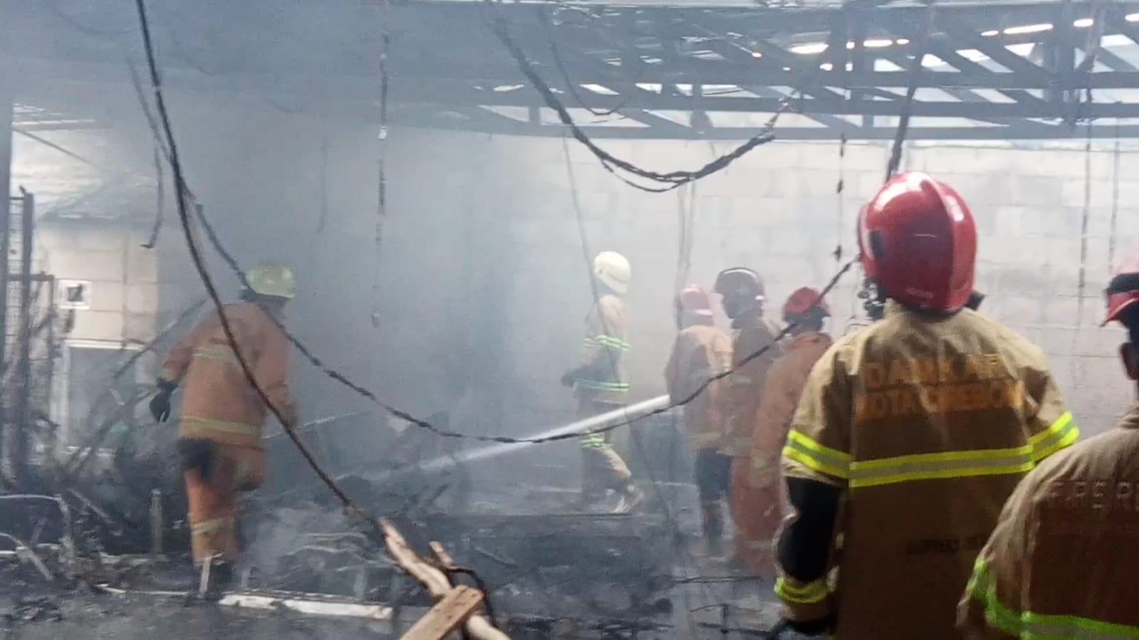 Gudang Penyimpanan di Jalan Pekalangan Kebakaran, Dugaan Api dari Korsleting Listrik