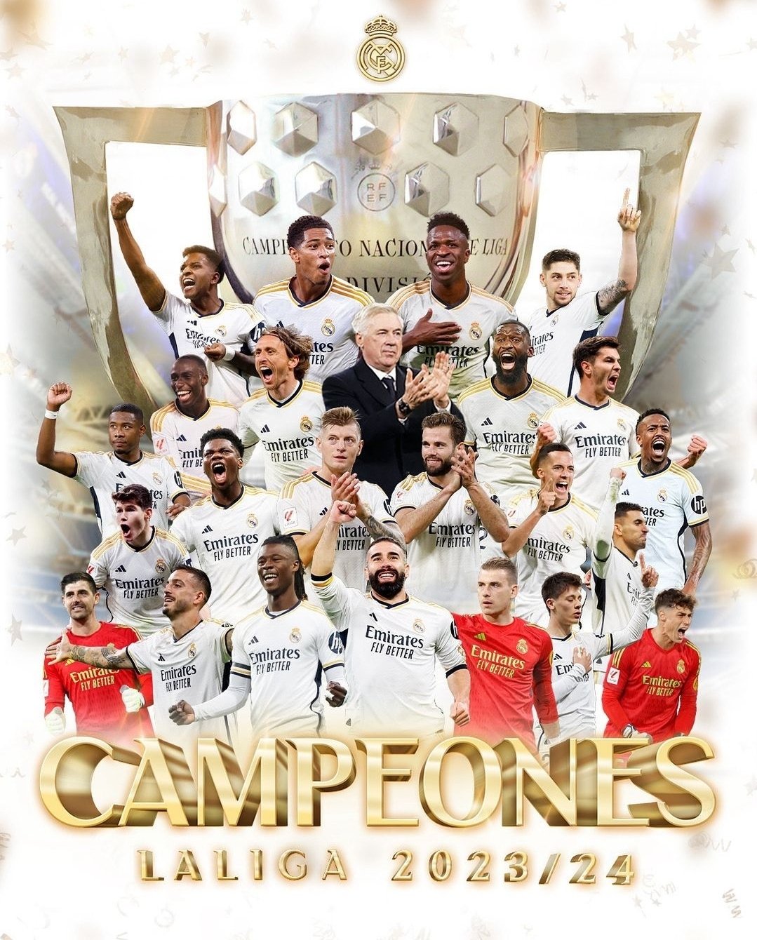 Real Madrid Pastikan Juara La Liga Musim 2023-2024, Girona Lolos ke Liga Champions 