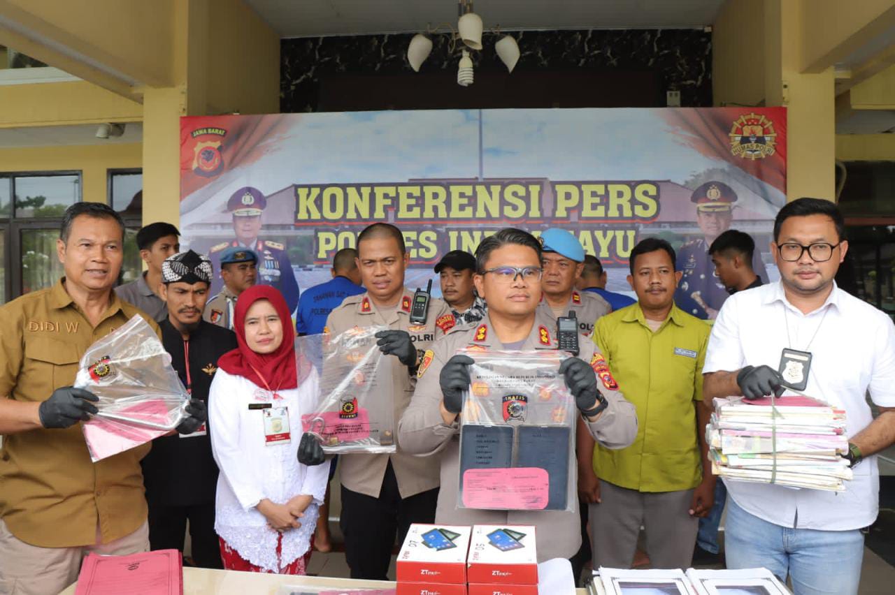 Polres Indramayu Bekuk Pembobol Sekolah Beraksi di 37 TKP, Dua Penadah Ikut Tangkap