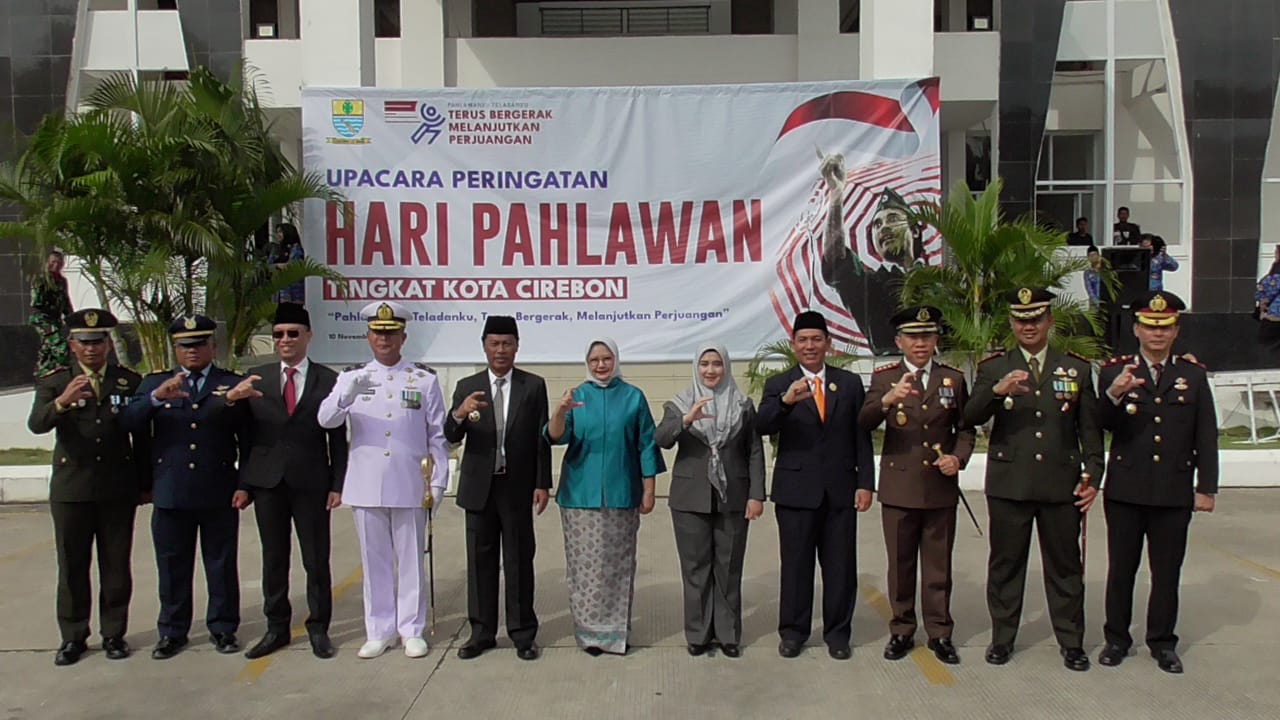 Dandim 0614/Kota Cirebon Hadiri Upacara Peringatan Hari Pahlawan Nasional Tahun 2025 