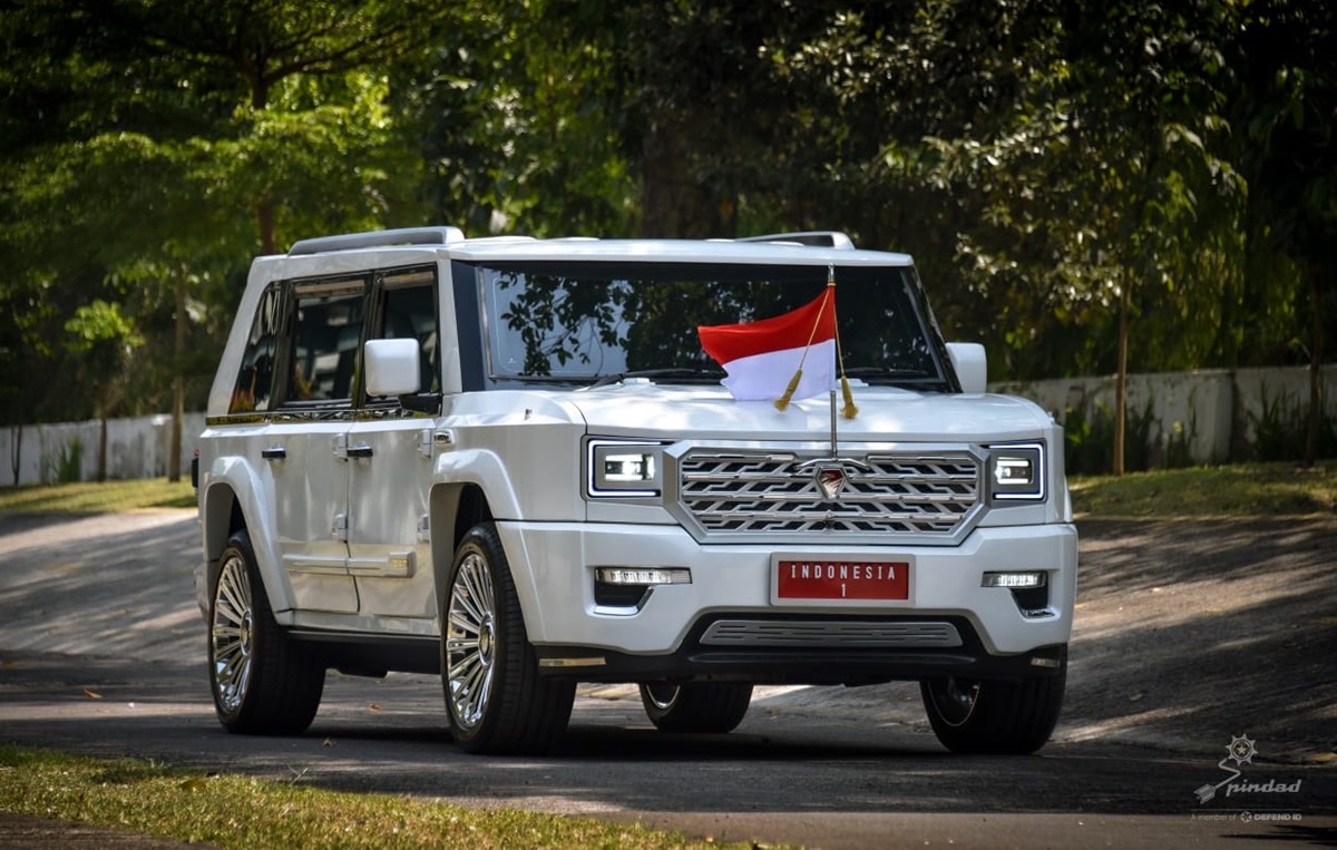 Harga dan Spesifikasi Maung Garuda yang Dipakai Mengantar Prabowo ke Istana Negara